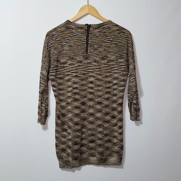 MAX Metallic Striped Knit Sweater - women’s Size 8 - Picture 2 of 8